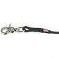 Trixie Schleppleine, rund aus Segeltau mit Trigger Snap Hook - schwarz - 20 m